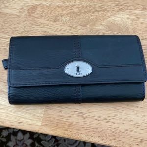 Fossil Black Leather wallet